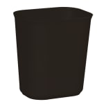 Rubbermaid® Fire Resistant, 14 Quart Wastebasket, Black